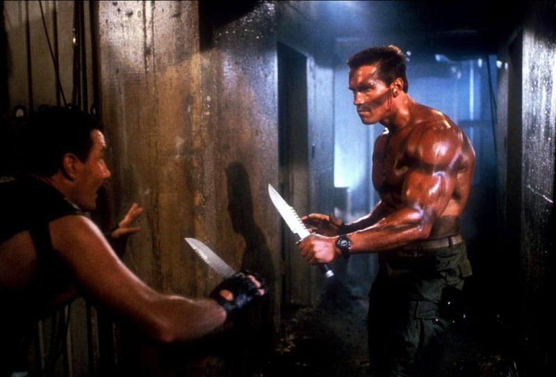 COMMANDO, MOVIE, ACTION, Arnold Schwarzenegger, HD wallpaper