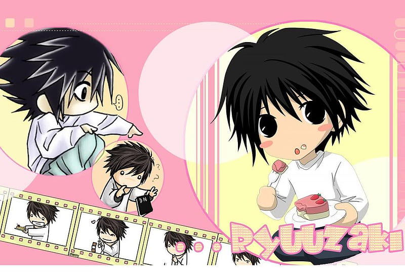 lawliet ryuzaki icon  Death note, Death note l, Cute anime guys