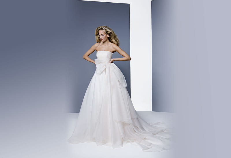 Wedding Dress-Antonio Riva,collection, antonio riva, italian, pure, silk, collection, dresses, fashion, wedding, HD wallpaper
