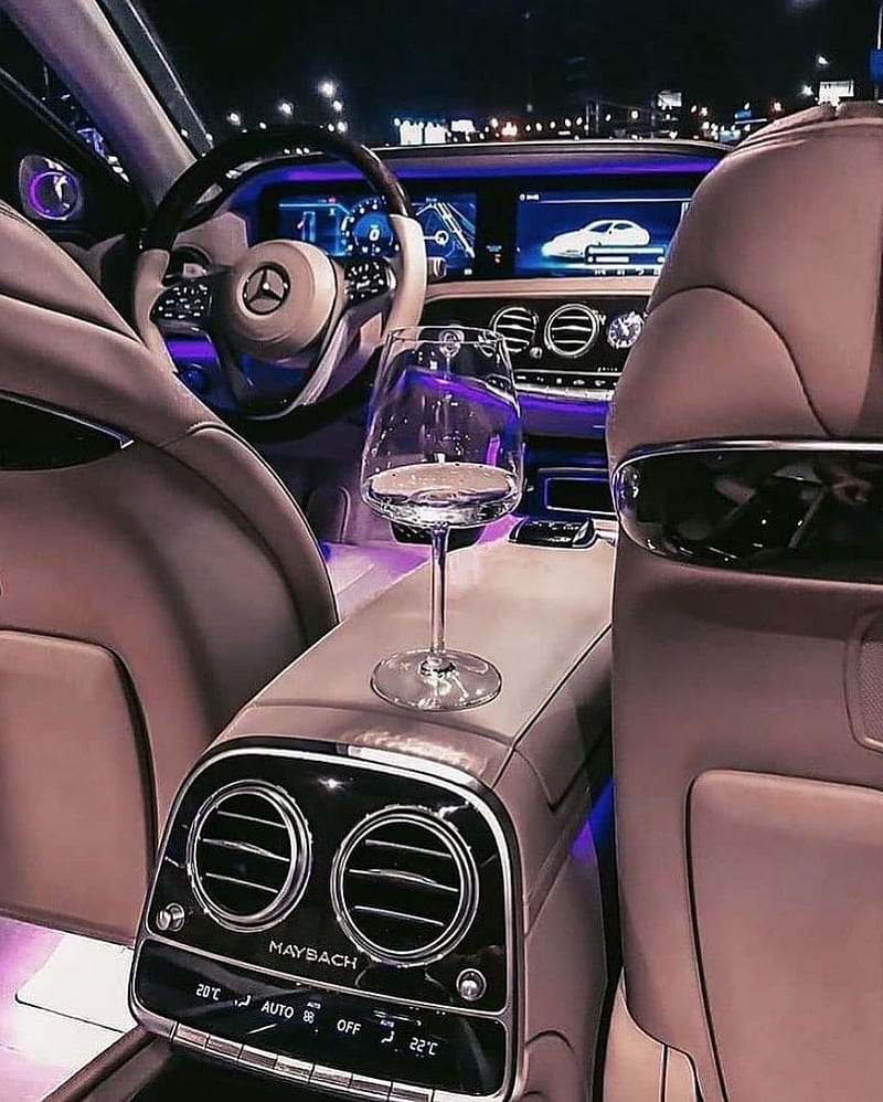 Mercedes, drink, expensive, luxury, maybach, money, speed, steering, HD phone wallpaper