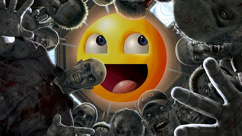Happy Zombies, zombies, pandemic, apocalysp, virus, zombie, HD wallpaper