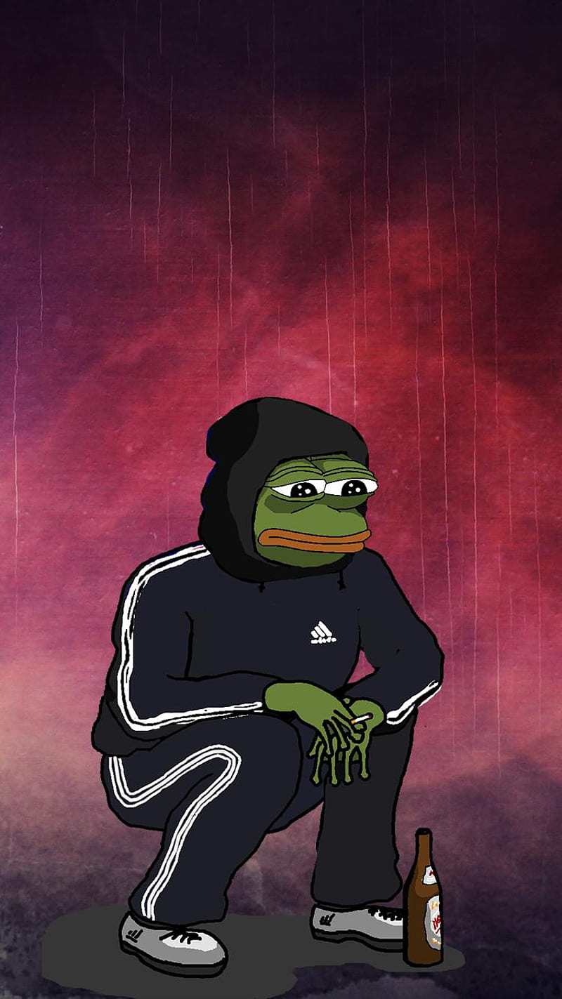 Pepe the frog, meme, slavic, anime, HD phone wallpaper
