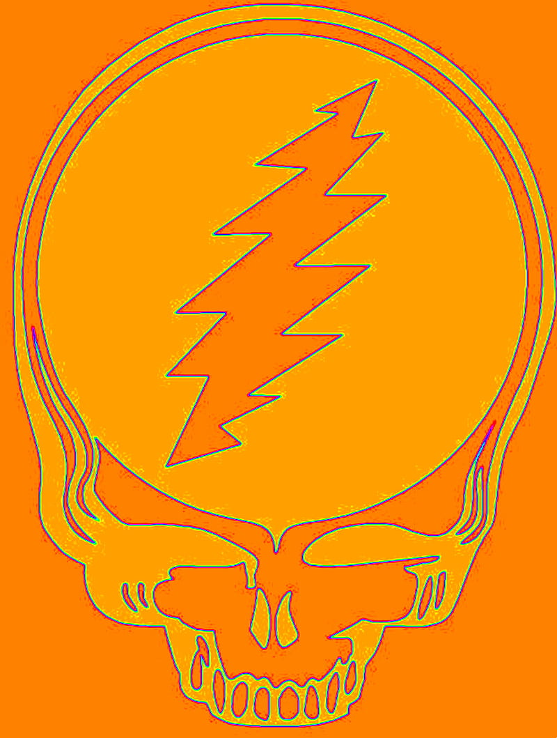 Orange Stealie Deadhead Grateful Dead Logo Orange Steal Your Face Stealie Hd Mobile Wallpaper Peakpx