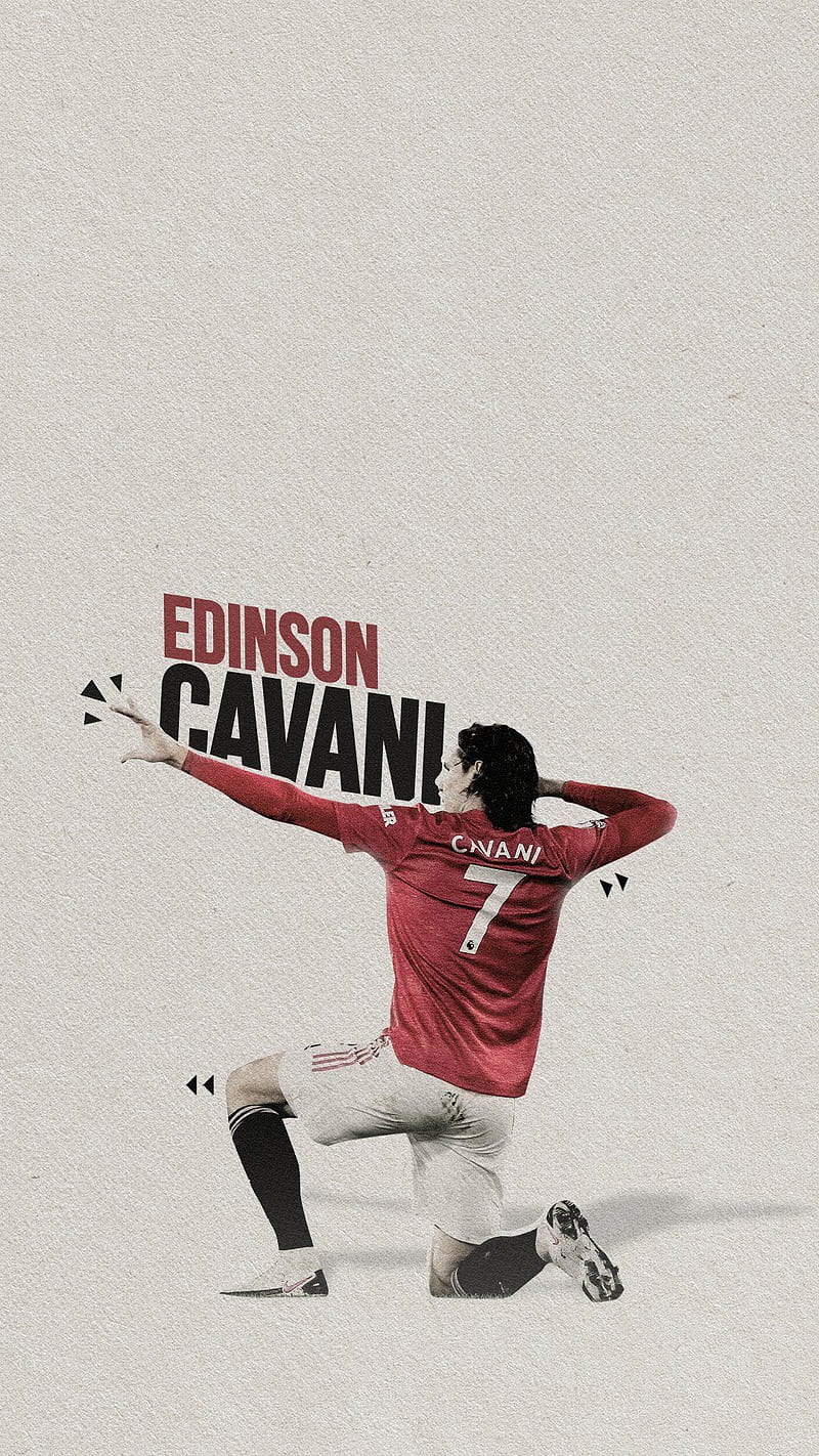 Edison Cavani, Manchester United, HD phone wallpaper