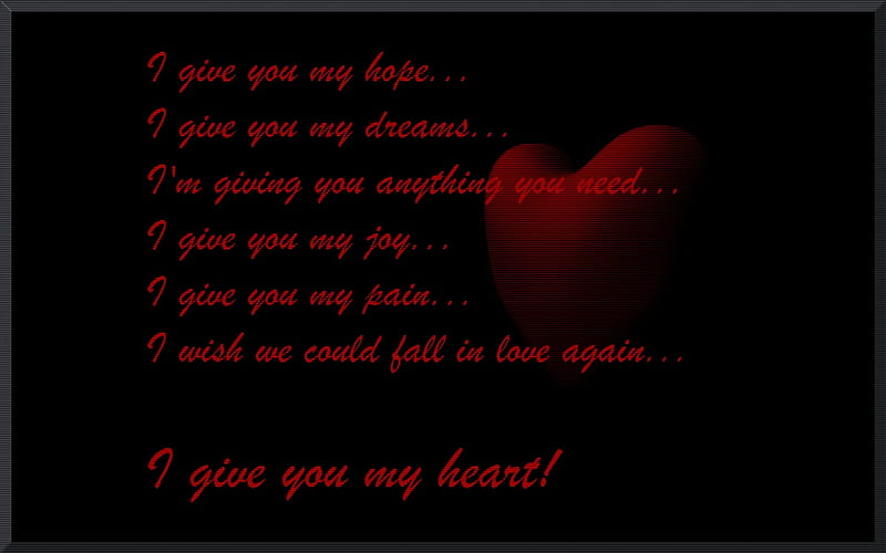 A happy valentine 4 you..., emotions, feeling, love, heart, HD wallpaper |  Peakpx