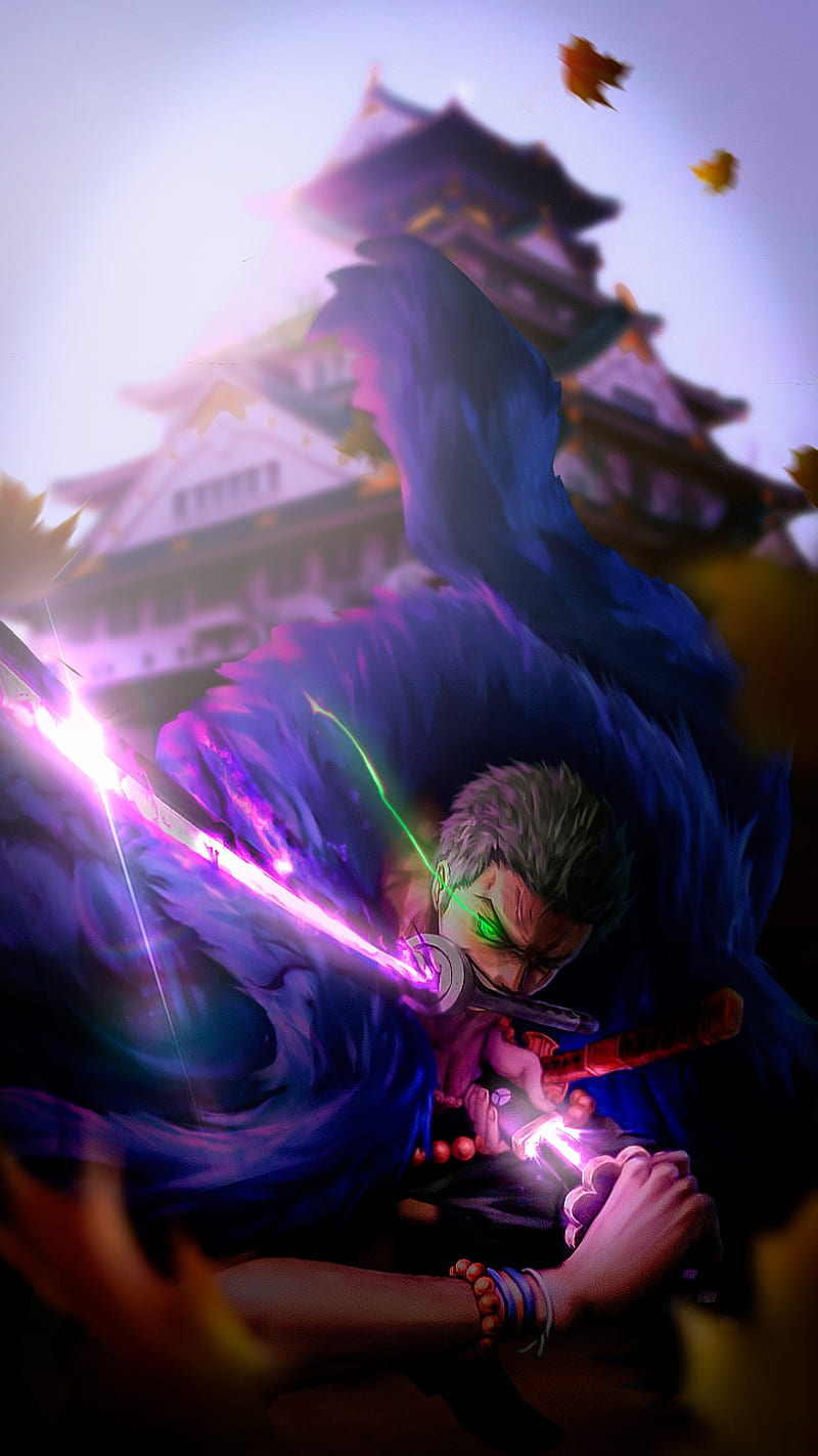 Zoro Haki Enma One Piece, an art print by Anime & Manga aesthetic