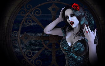 Gothic vampire wallpaper by matthewbailey0u812 - Download on ZEDGE™