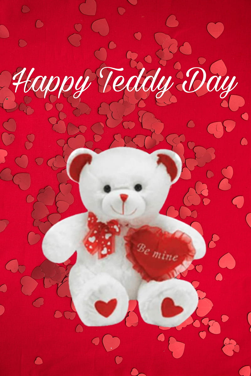 Teddy Day, cute, teddy, lovely, HD phone wallpaper | Peakpx