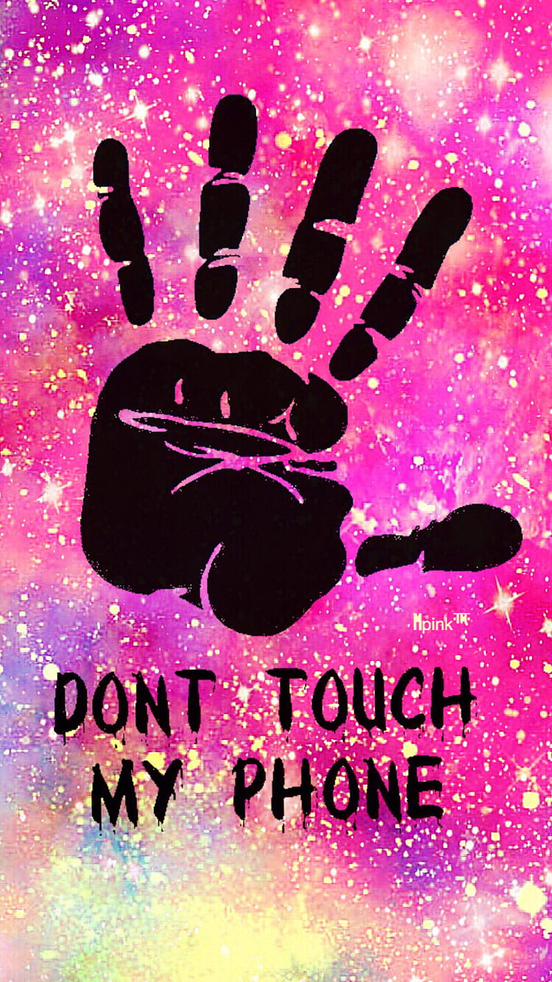 Dont touch, dont, phone, touch, HD phone wallpaper