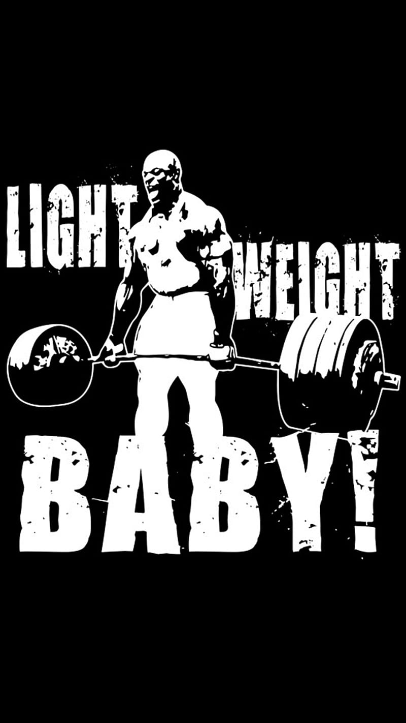 Light Weight Baby, bodybuild, coleman, olympia, ronnie, the king, HD phone wallpaper