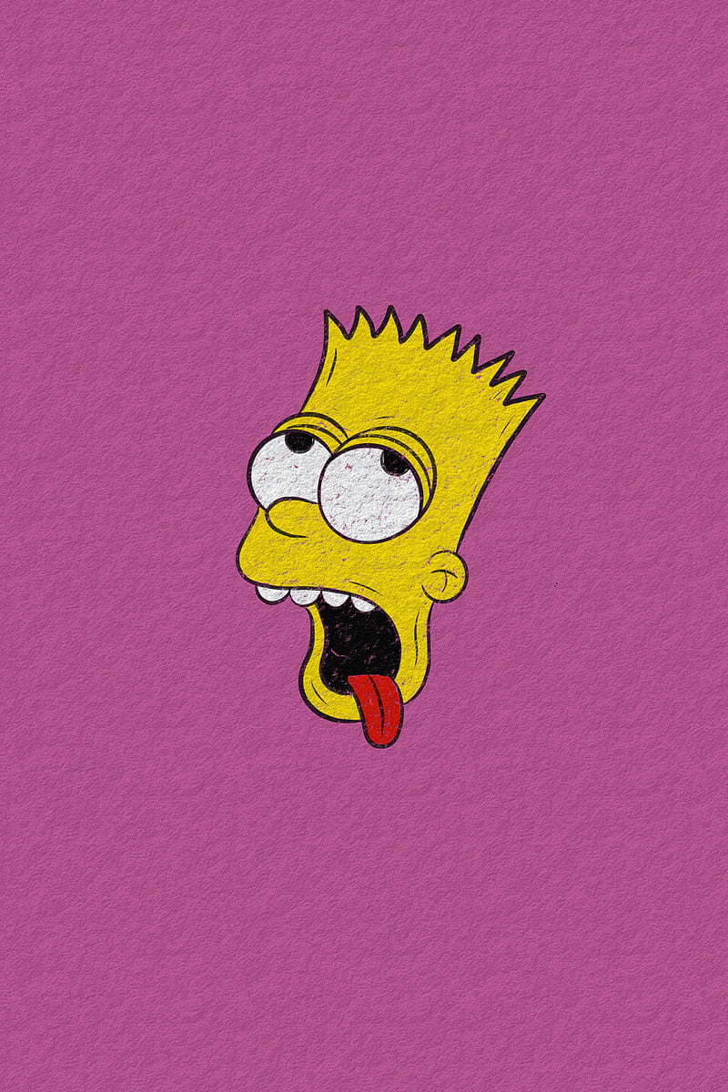 Bart, art, backgrounds, cartoon, cartoons, drawing, simpson, simpsons, HD phone wallpaper