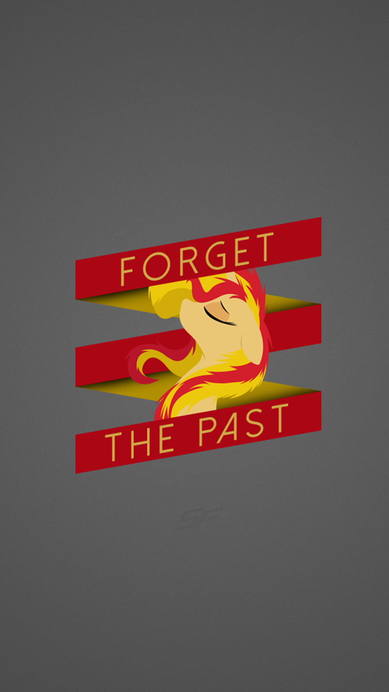 Forget the Past, move, on, shimmer, sunset, HD phone wallpaper