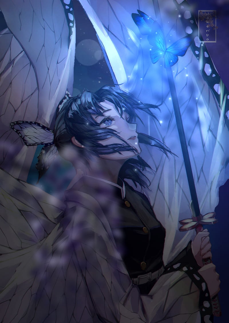 Why does Shinobu use a broken sword in Demon Slayer?