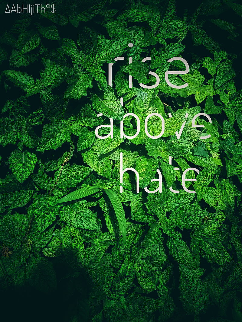 The rise above hate, broken, love, HD phone wallpaper