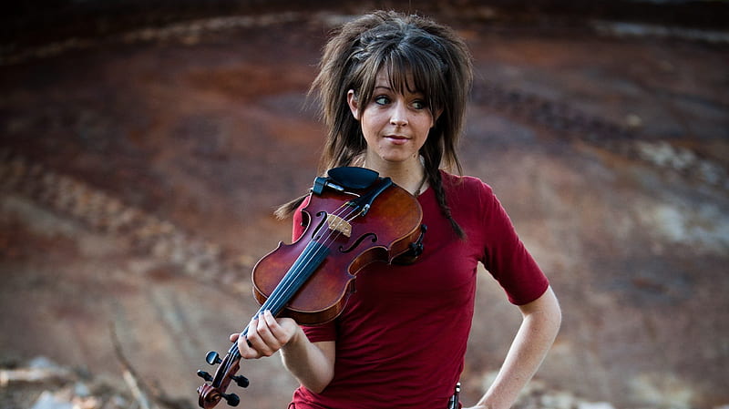 Lindsey Stirling Violinist, girls, music, lindsey-stirling, HD wallpaper