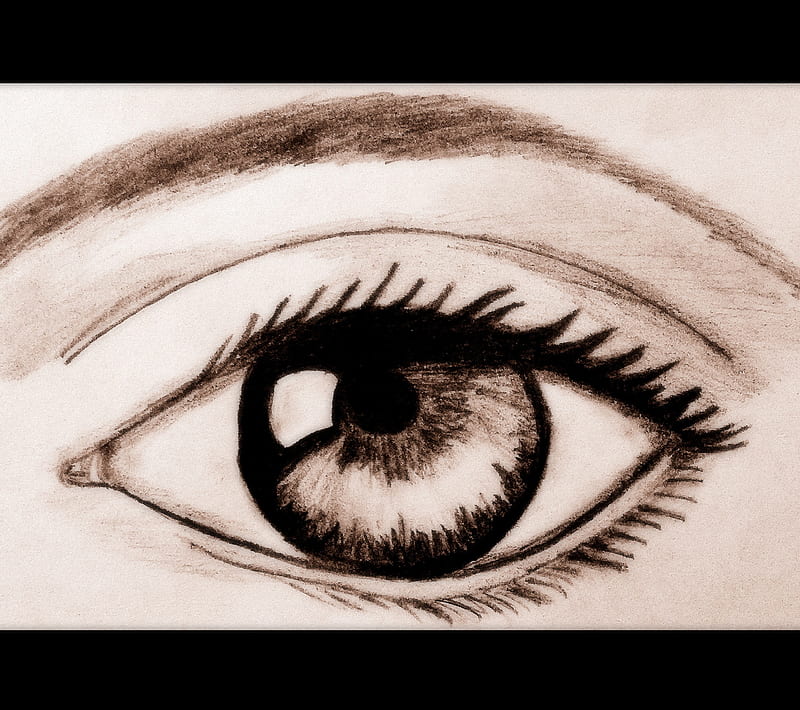 Eyeliner Eyes Sketch – Kreate