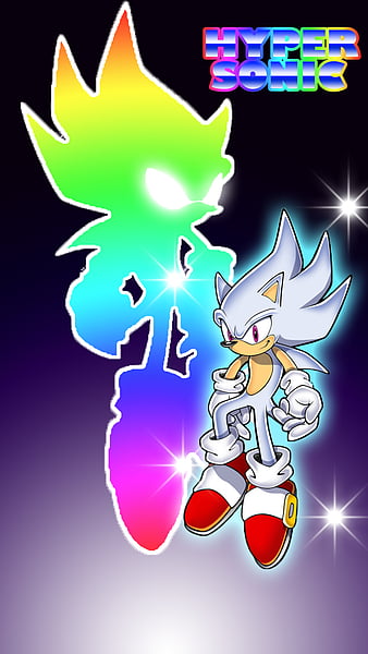 Hyper Sonic, dope sonic, hedgehog, sonic dope, HD phone wallpaper