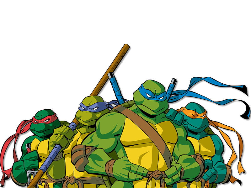 Tv Show, Donatello (Tmnt), Raphael (Tmnt), Michelangelo (Tmnt), Leonardo (Tmnt), Teenage Mutant Ninja Turtles (2003), HD wallpaper