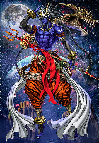 Shiva Anatomy - God of Destruction with 4 Arms & 5 Eyes Who Defeated 1115  Gods! - YouTube