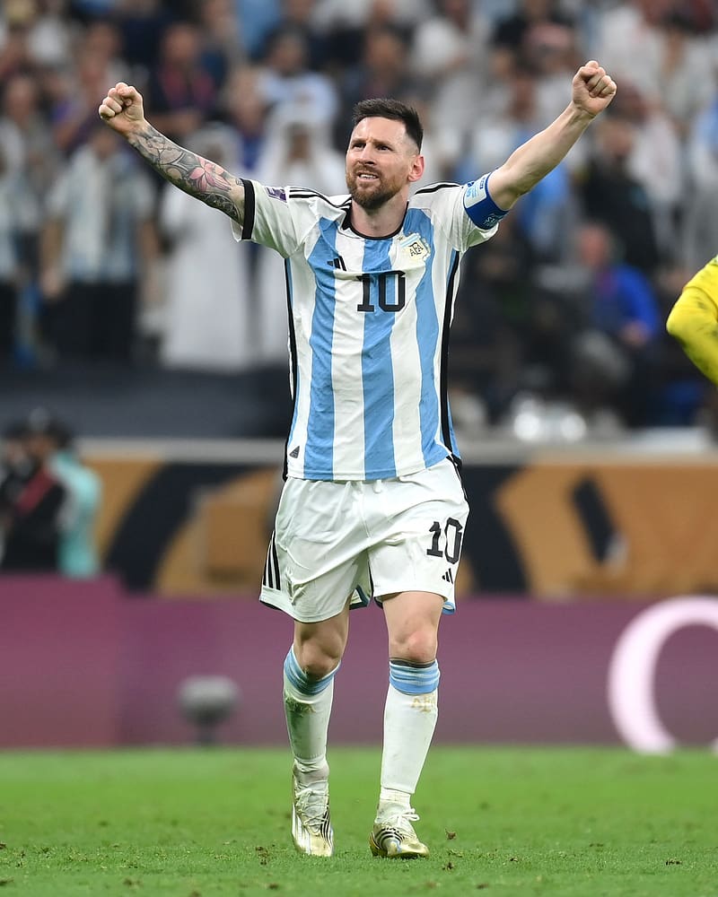 Messi FIFA World Cup 2022 Qatar Championship Celebration, HD phone wallpaper