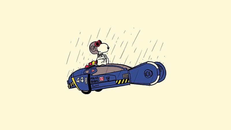 Snoopy X Blade Runner Minimal, snoopy, cartoons, blade-runner, minimalism, minimalist, artist, artwork, digital-art, HD wallpaper