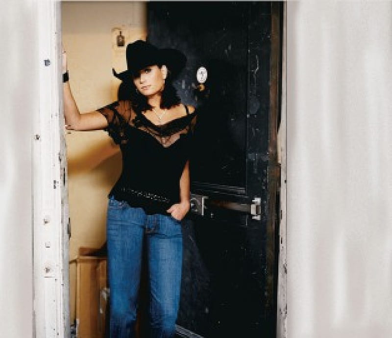 Cowgirl Terri Clark, female, songs, hats, cowgirl, music, fun, country, singer, rodeo, entertainment, famous, fashion, western, actors, style, HD wallpaper