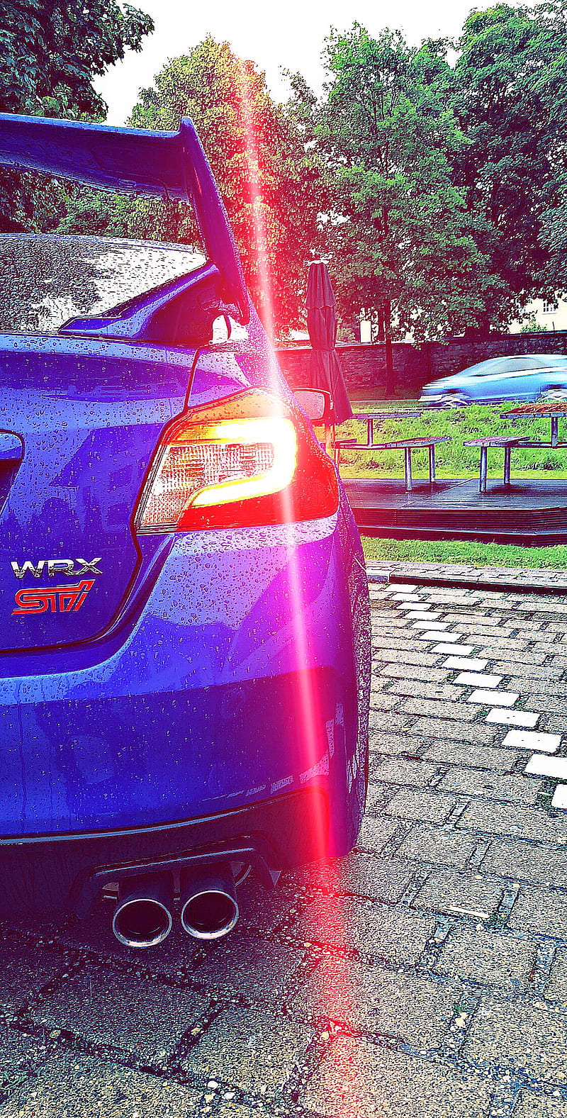 STI, blue, car, carros, racing, subaru, wrx, HD phone wallpaper