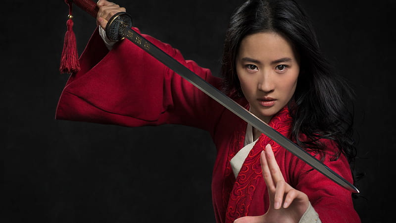 Liu Yifei as Mulan, HD wallpaper