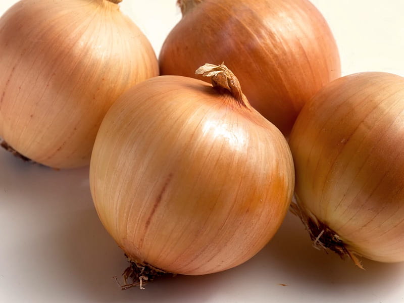 onions, vegetable, four, brown, onion, HD wallpaper