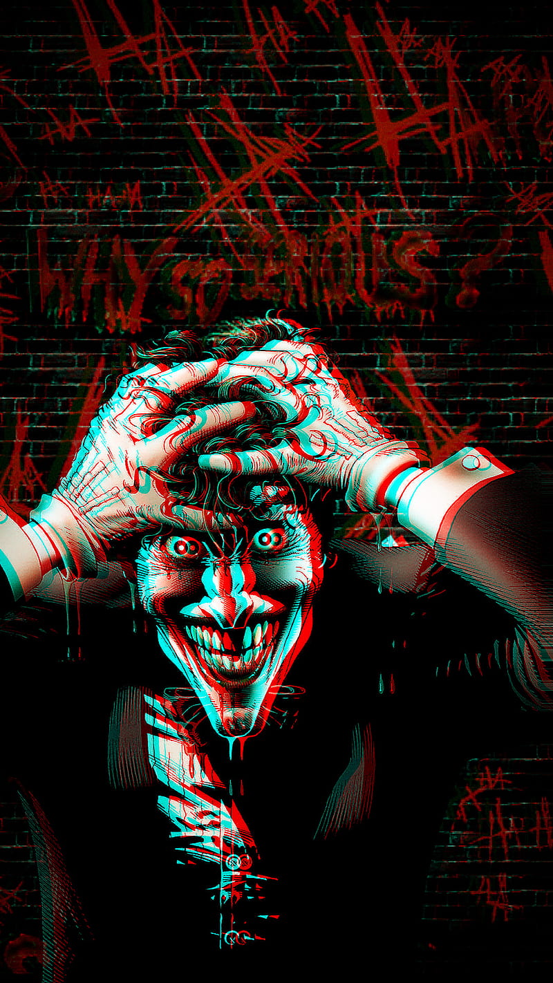 Joker, crazy, laugh, HD phone wallpaper