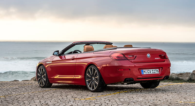 2015 BMW 6-Series 650i Convertible - Rear , car, HD wallpaper