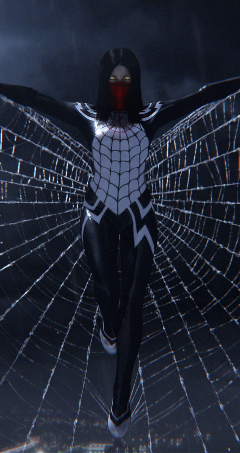Silk, marvel, spider, spiderman, spiderverse, web, webs, HD phone wallpaper  | Peakpx