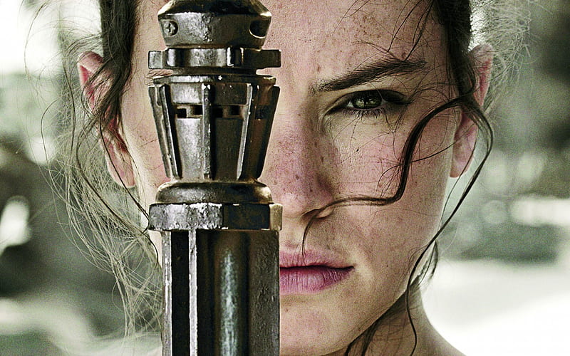Daisy Ridley In Star Wars, star-wars, movies, daisy-ridley, HD wallpaper
