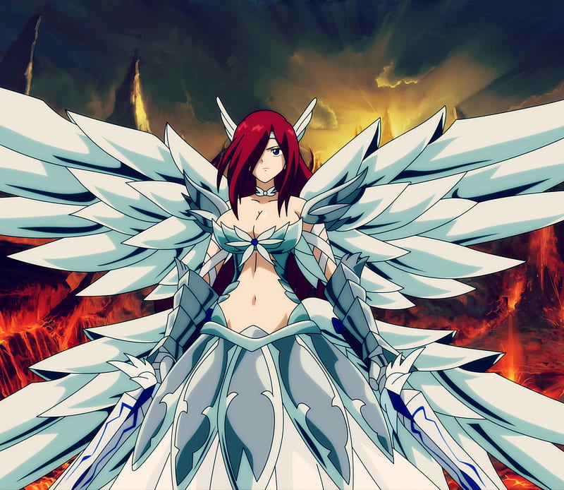 Fairy Tail Erza, fairy tail, HD wallpaper