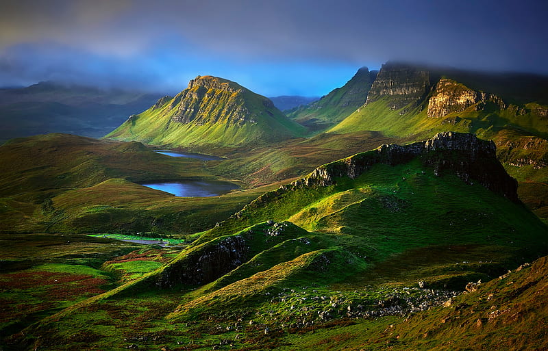 Landscape, Earth, Scotland, Hill, Highlands, Isle Of Skye, HD wallpaper