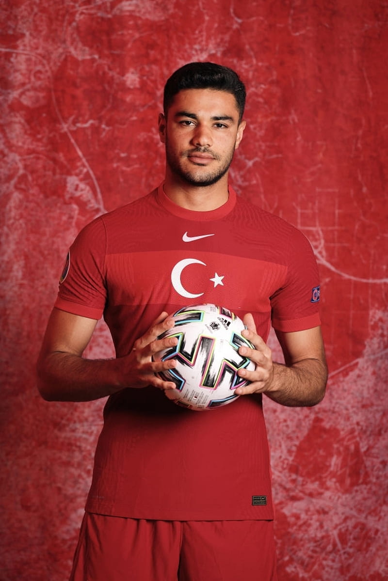 Ozan Kabak, red, nike, turkey, turkish, euro 2020, football, liverpool, HD phone wallpaper