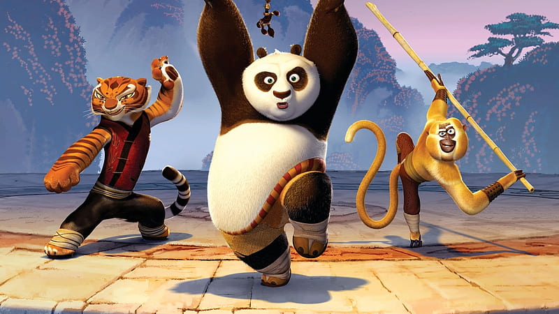 Kungfu Panda, Panda, Animal, KungFu, Fighting, HD wallpaper | Peakpx
