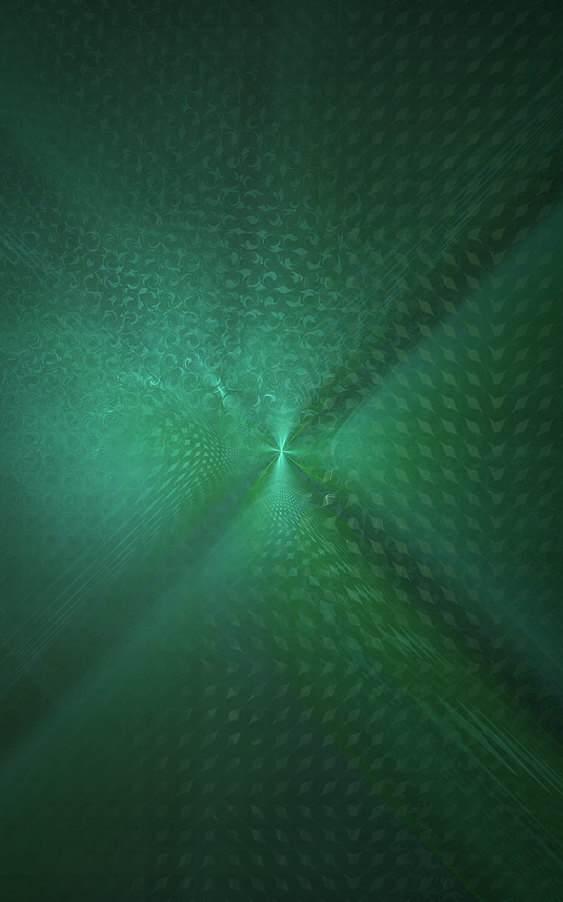 abstract, fractal, digital art, portrait display, green, green background, HD phone wallpaper