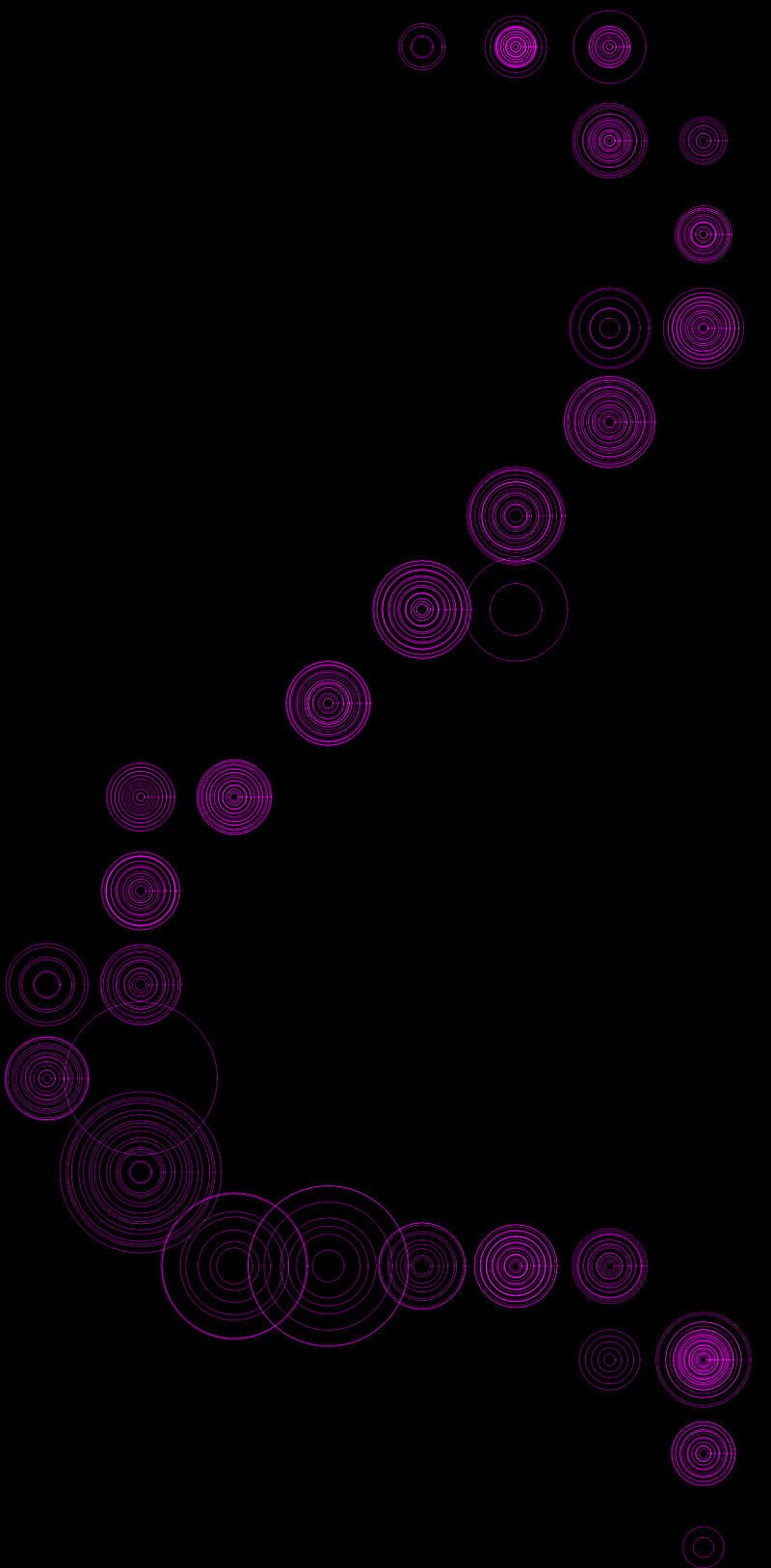 Purple, abstract, background, circles, lila, lilla, viola, violet, HD phone wallpaper