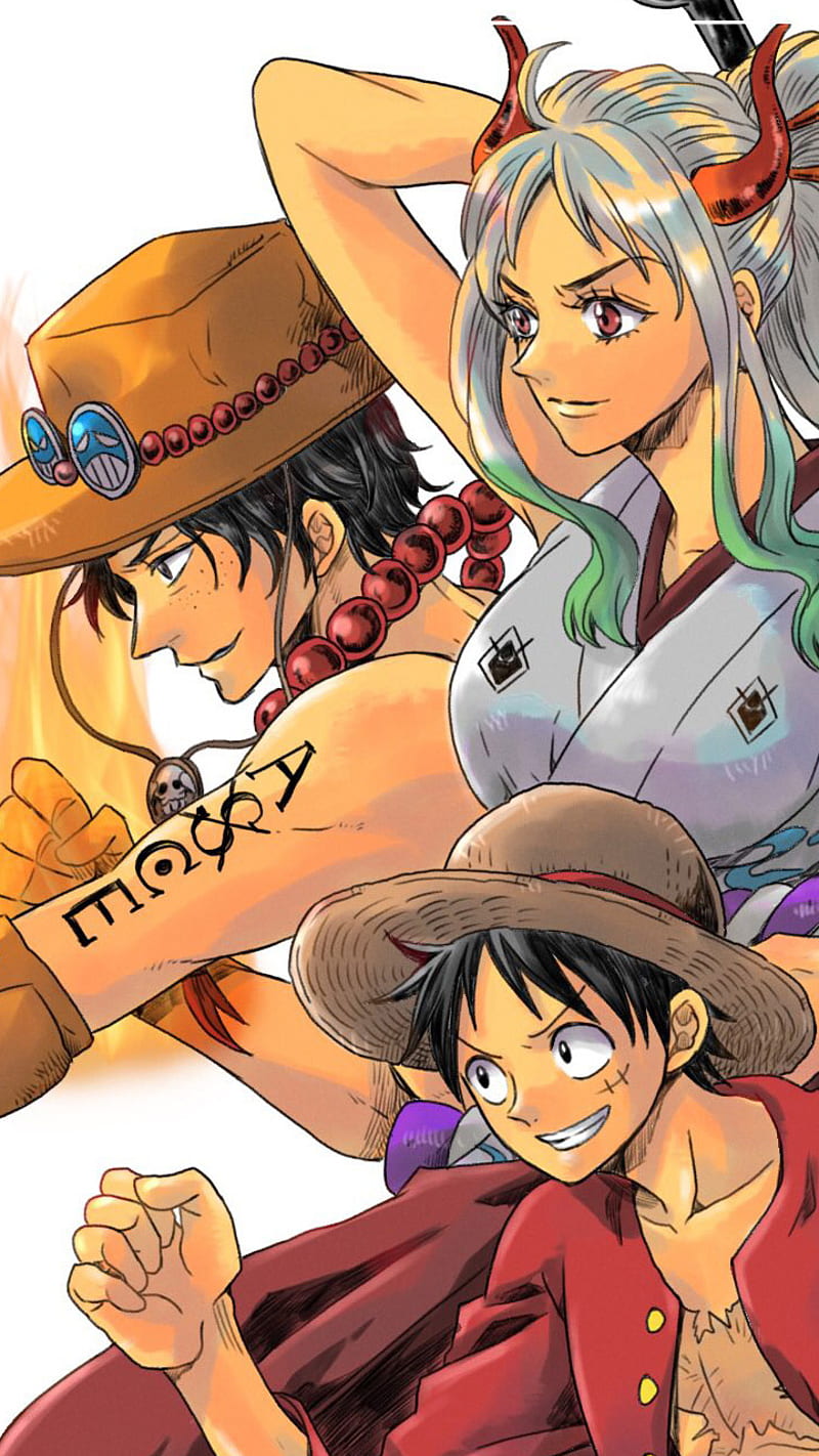 Ace Anime Luffy One Piece Manga Yamato Hd Mobile Wallpaper Peakpx