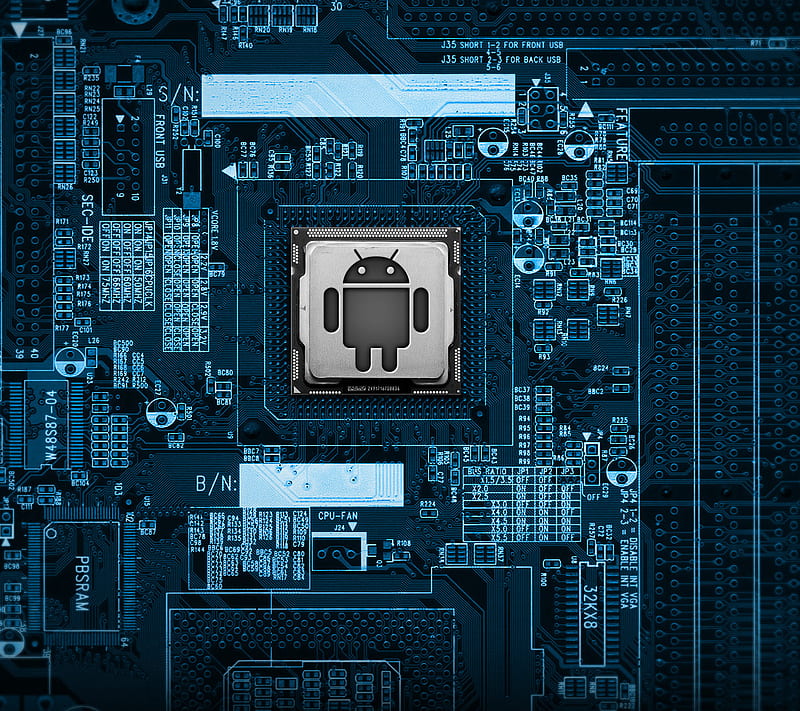 Android CPU, HD wallpaper