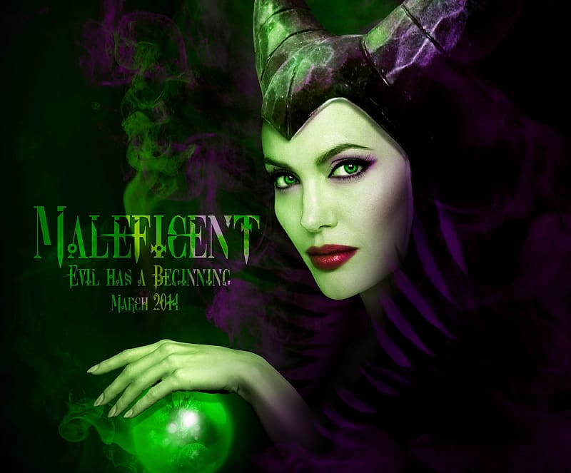 Maleficent: Mistress of Evil 2019, afis, angelina jolie, movie, green, poster, mistress of evil, disney, maleficent, face, HD wallpaper
