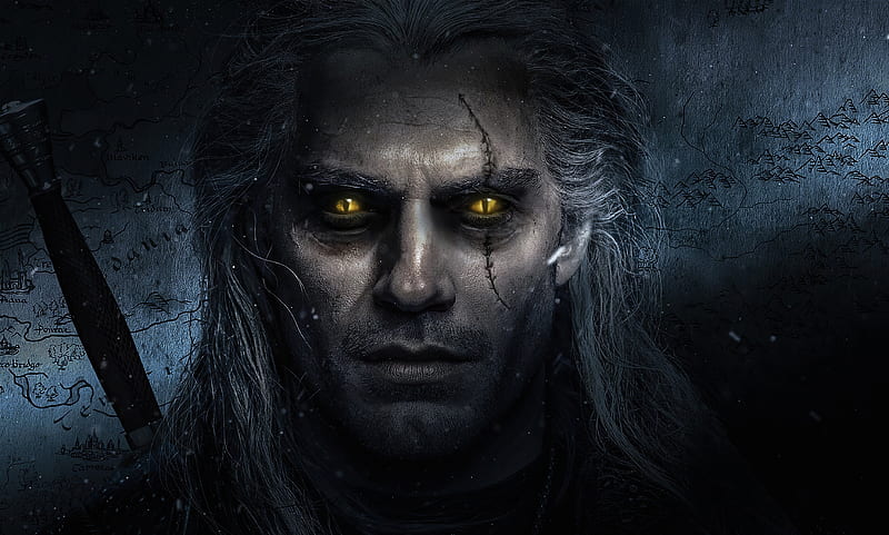 Geralt Henry Cavill, HD wallpaper
