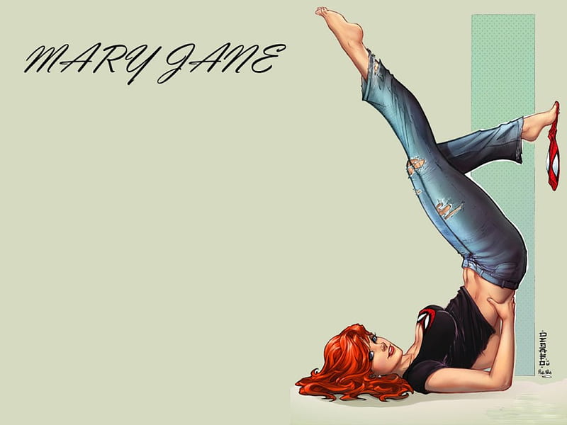 Mary Jane, Comics, Superheroes, Marvel, HD wallpaper