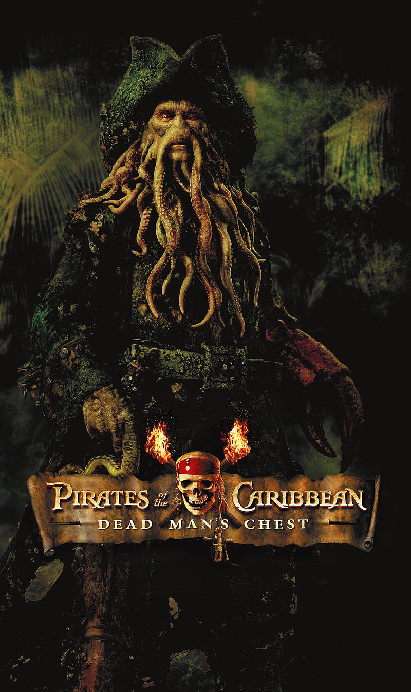 Pirates of the Carib, davy jones movie, pirate, pirates of the caribbean,  HD phone wallpaper | Peakpx
