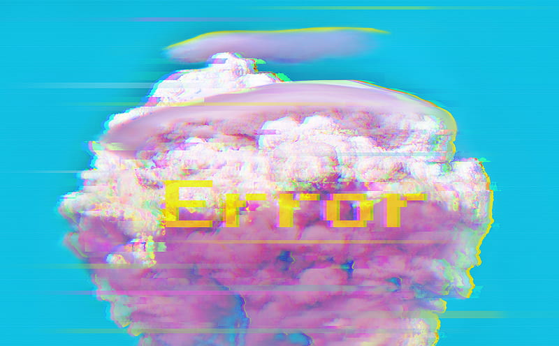 Glitch Error Pink Nuke Explosion Aesthetic Ultra, Aero, Creative, Explosion, Pink, desenho, hop, Cloud, Artistic, Nuclear, Screen, Atomic, Nuke, aesthetic, glitch, error, HD wallpaper