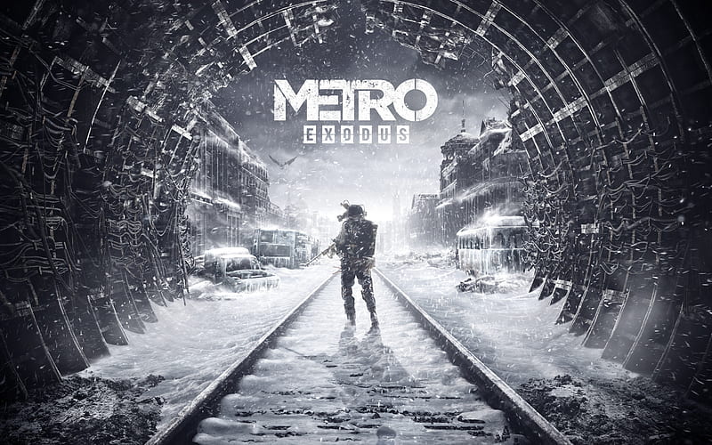 Metro Exodus, 2018, poster, new games, PlayStation 4, Xbox One, HD wallpaper