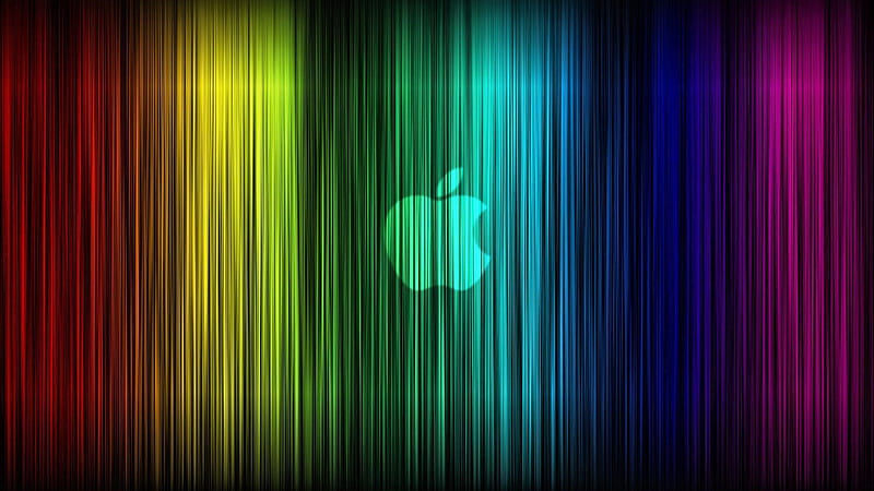 Apple Rainbow Abstract, HD wallpaper | Peakpx