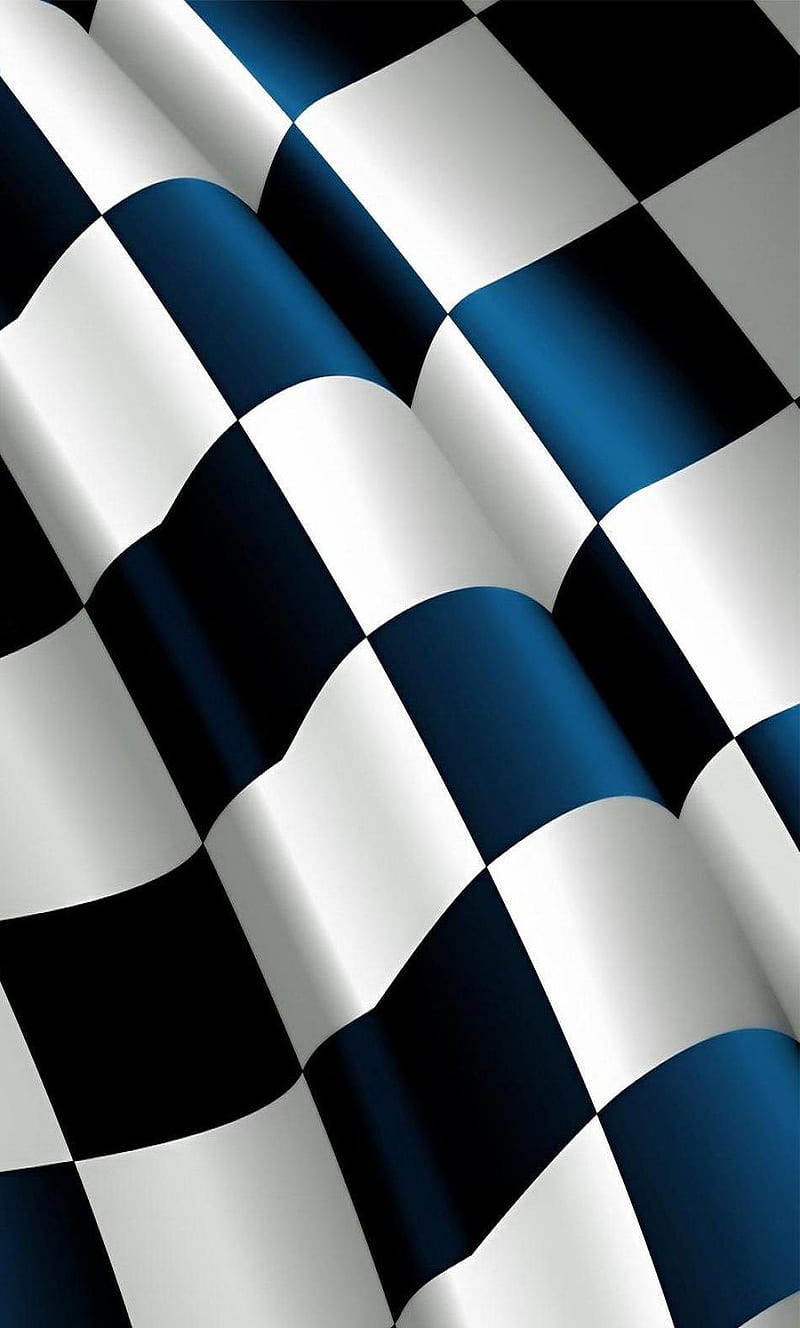 Chessboard, blue, board, color, white, HD phone wallpaper