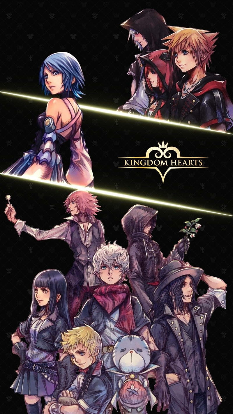 Kingdom Hearts 3, kh, kingdom hearts, khiii, sora, riku, kairi, donald duck, goofy, mickey, keyblade, HD phone wallpaper